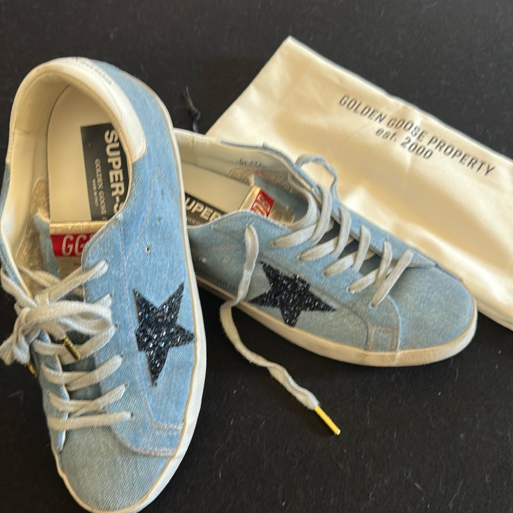 Golden Goose denim sneaker